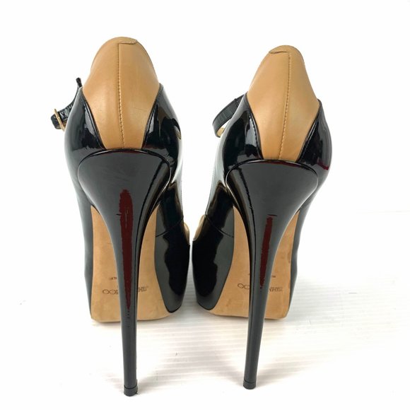 JIMMY CHOO‎ 'Siskin' Mary Jane Platform Stilettos - Picture 7 of 14